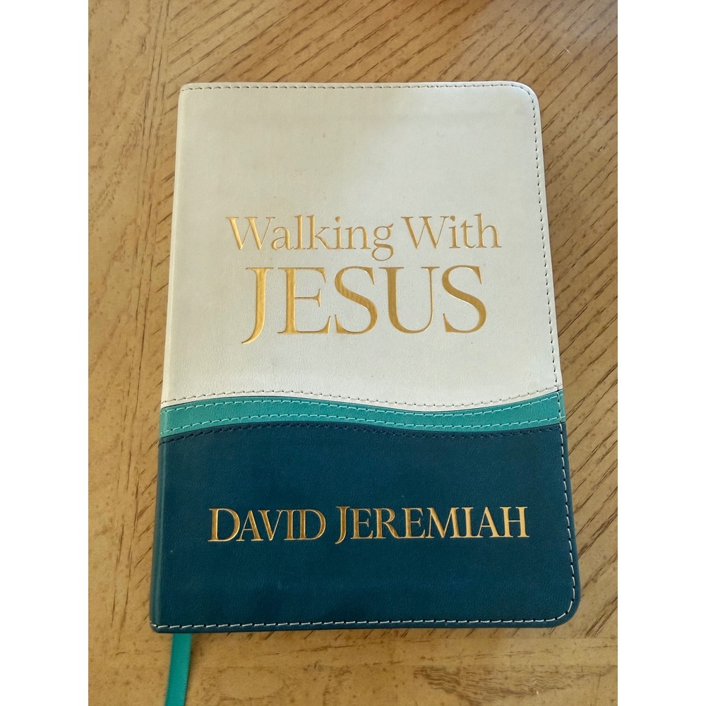 Walking With Jesus David Jeremiah Daily Devotional Faux Leather 2023 Edition